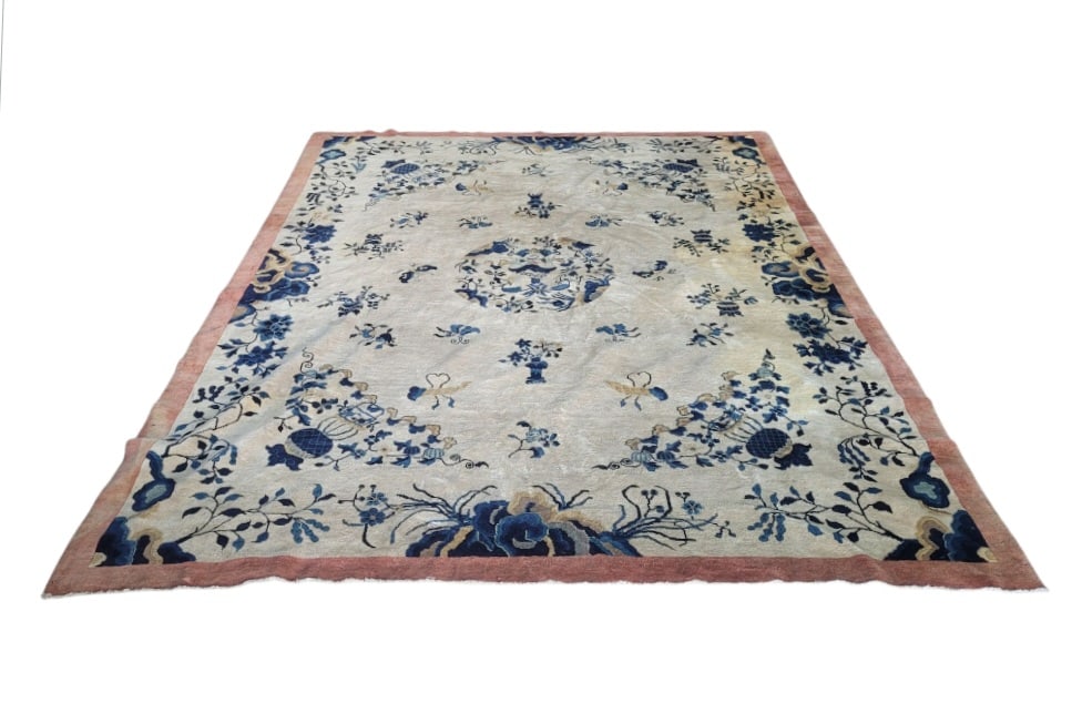 Fine Antique Chinese Carpet Early 20th Century (1 of 6)