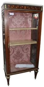 French Vitrine Curio Cabinet