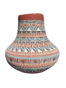 Navajo Pottery Signed Vase