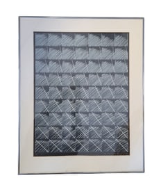 Modern Drawing Signed Illegibly