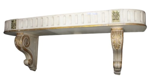 Marble Top Wall Shelf