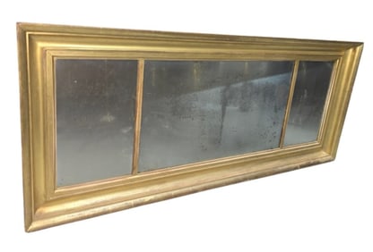 French Empire Over the Mantel Mirror