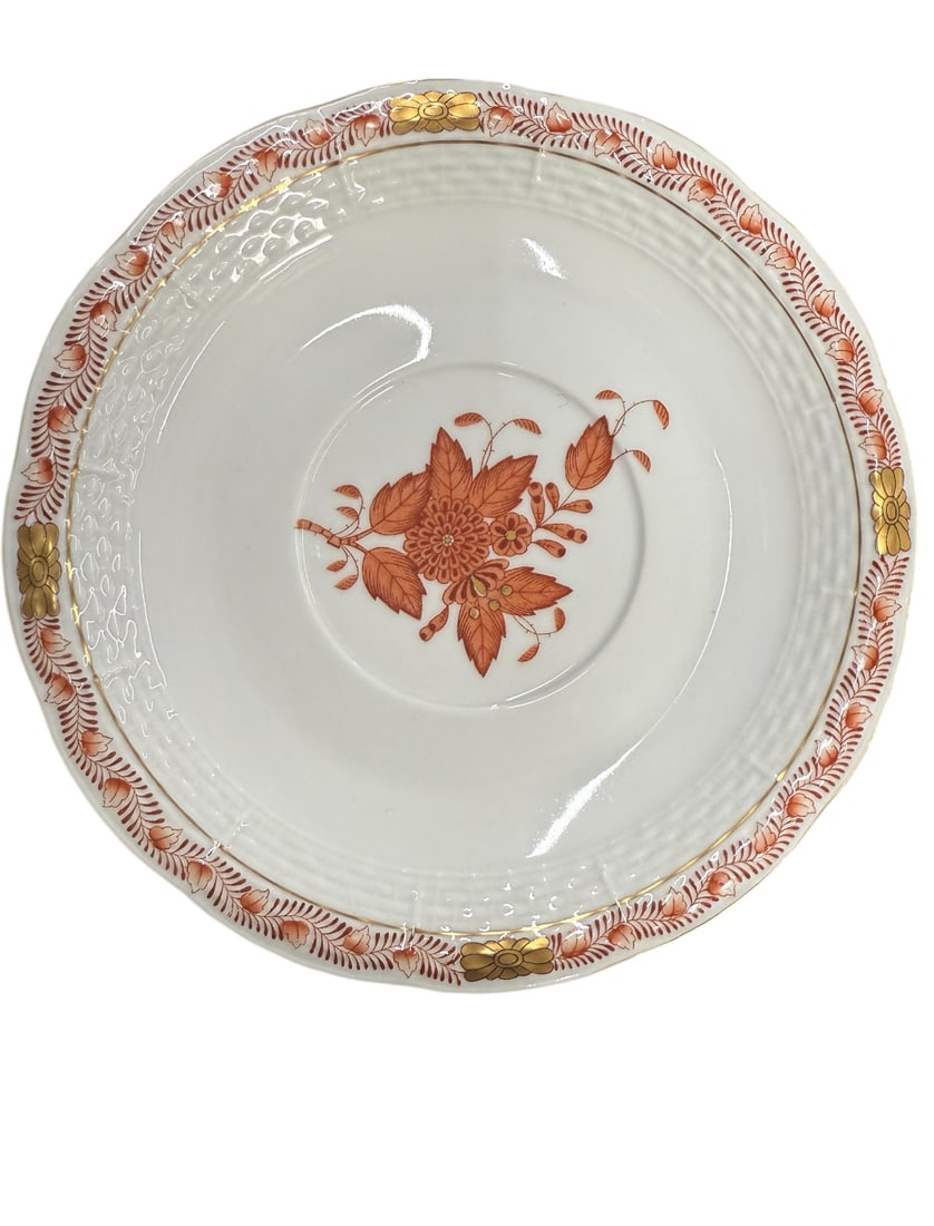 Herend Soup Saucer 7" Lot of 12 (1 of 3)