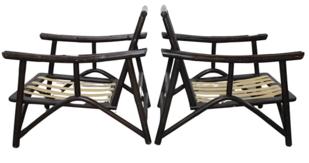 John Wisner for Ficks Reed Chairs Signed (1 of 3)