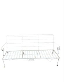 Vintage Meadowcraft wrought Iron Sofa