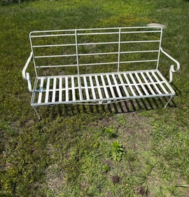 Vintage Meadowcraft wrought Iron Sofa