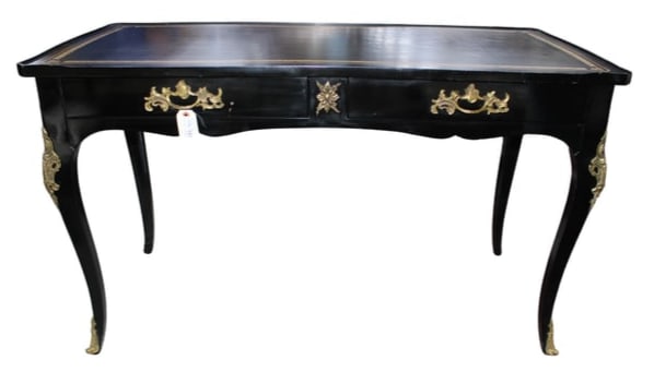 Jacques Bogart Louis XV Ebonized Desk (1 of 4)