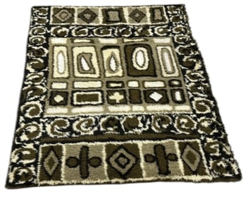 1960's Ege Rya (Swedish) Wool carpet