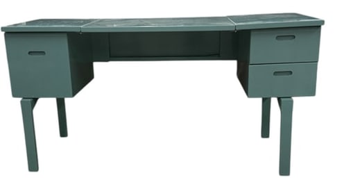 American Folding Military Campaign Mid Century Desk