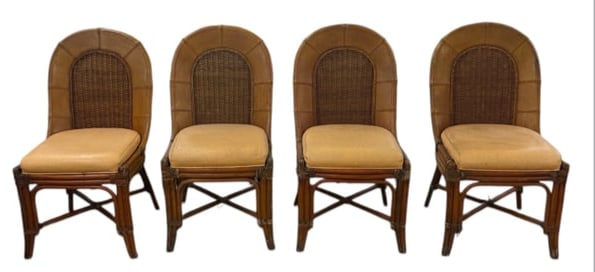 (Set Of Four) Mid century Modern Dining Chairs