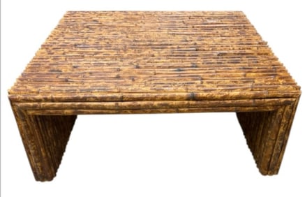 Burnt Bamboo Coffee Table