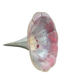"Morning Glory" Phonograph Horn or Gramophone Horn (Large)