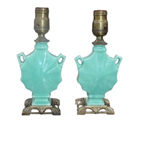 Pair of Stangl Boudier Lamps