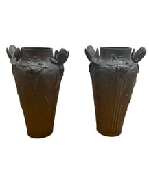 Rare Art Nouveau Jugendstil vase. Signed by Artist