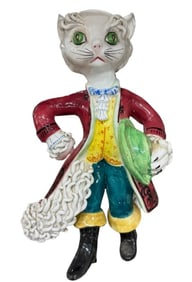 Spaghetti Cats Porcelain "Puss And Boots"