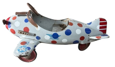 Antique Ride on Pedal Plane