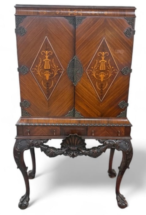 Antique French Renaissance Walnut Cabinet (1 of 3)