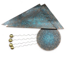 C. Jere Wall Sculpture (Signed by Artist)