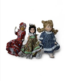 Vintage Dolls ( Lot Of 3)