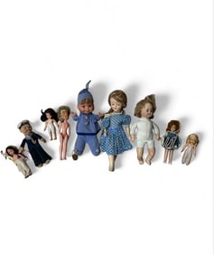Vintage Doll (Lot of 9)