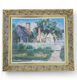 Oil on Canvas Framed Signed by Artist