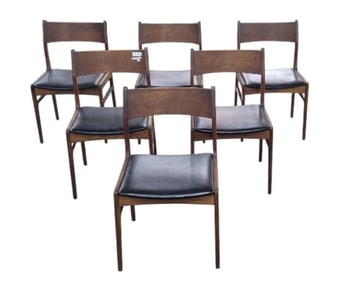 Mid-Century Modern Denmark Chairs (Set of Six)