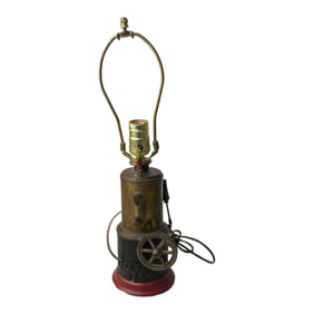 Vintage Weeden Steam Engine Lamp