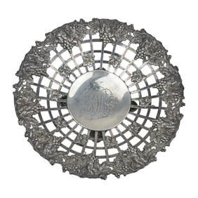 J.e. Caldwell Sterling Silver 925 Grape Basket Philadelphia Pa
