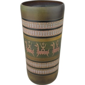 Ceramic Signed Vase