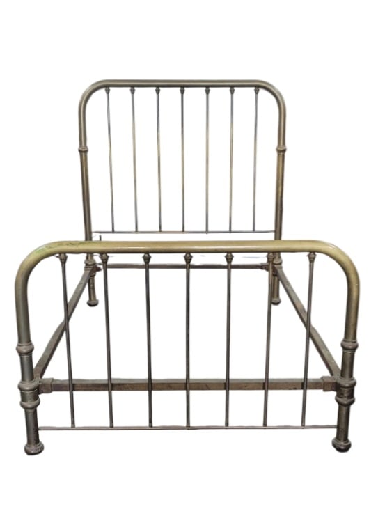 Antique Brass Bed (1 of 3)