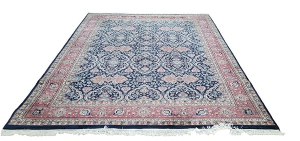 Vintage Persian Style Hand Woven Rug