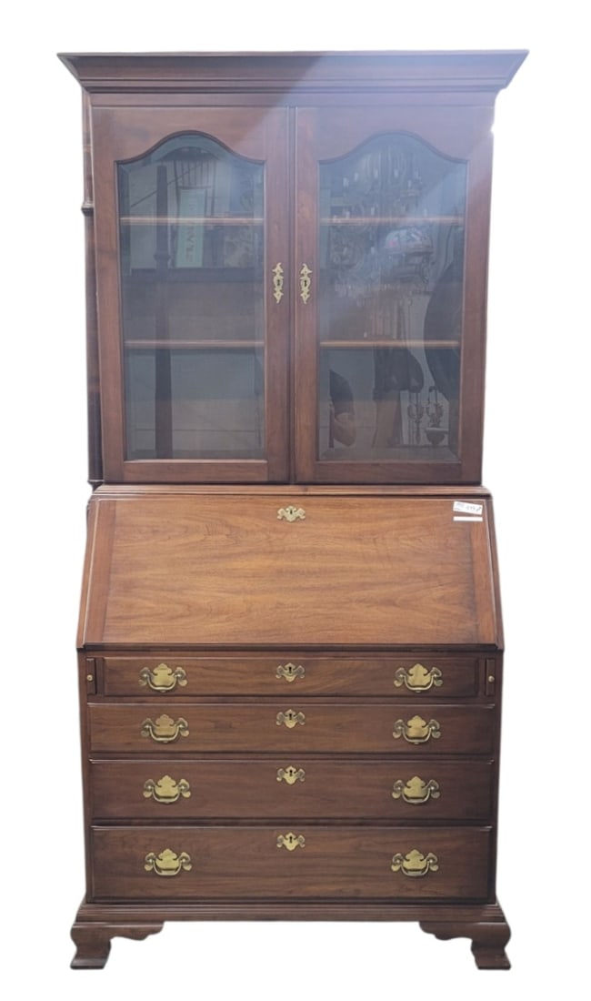 Secretary Chest Virginia Galleries Henkel Harris: Secretary chest by Virginia Galleries - Henkel Harris. Measuring 40 inches wide by 82 inches tall and 21 inches deep.
