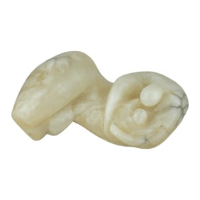 Marble Statue Mother and Child
