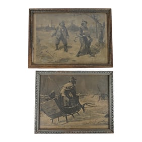 Pair of Illustrations