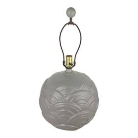 Art Deco Knowl Lamp