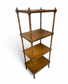 Butler Furniture Regency Wooden Etagere with Casters