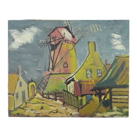Canvas Signed Oil on Canvas