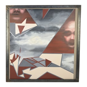 Jared Oppenheim and Alannah Farrell: After All...do You Remember 1/5 Geometric Design Faces 2018