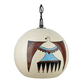 Native American Thunderbird Light Fixture