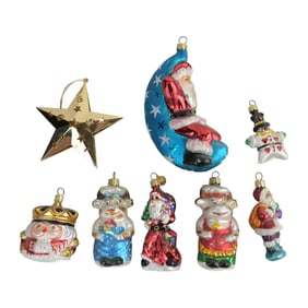 Radko Christmas Ornaments (Lot of 8)