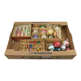 MCM Vintage Mercury Christmas Ornaments (Large Lot)