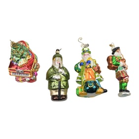 MCM Radko Christmas Ornaments (Lot Of 4)