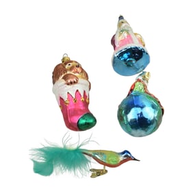 MCM Radko Christmas Ornaments (Lot Of 4)