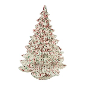 Ceramic Painted Christmas Tree