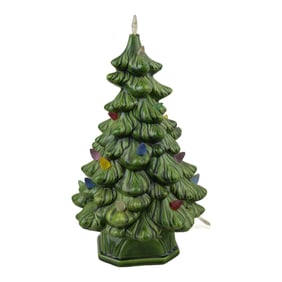 Ceramic Painted Christmas Tree