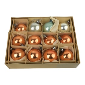 Mid-Century Shiny Brite Christmas Ornaments