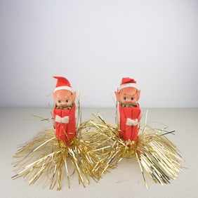 Vintage Christmas Elves (2)