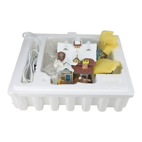 "Pete's Service Station" A Winter Wonderland created by Danbury Mint