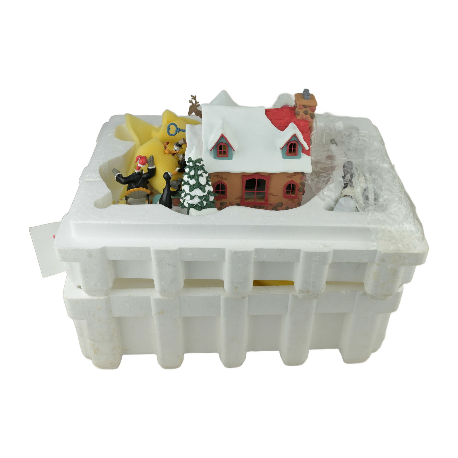 "North Pole Village Hall" A Disney Winter Wonderland created by Danbury Mint (1 of 2)