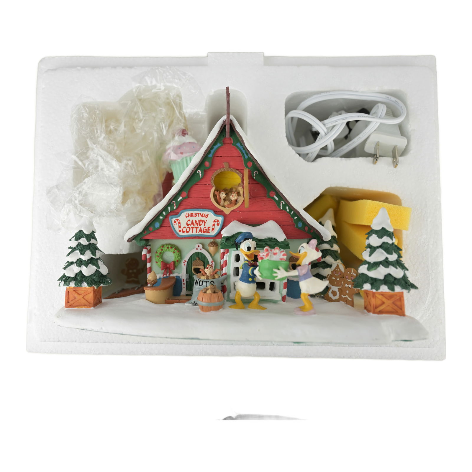 "Candy Cottage" A Disney Winter Wonderland created by Danbury Mint (1 of 4)